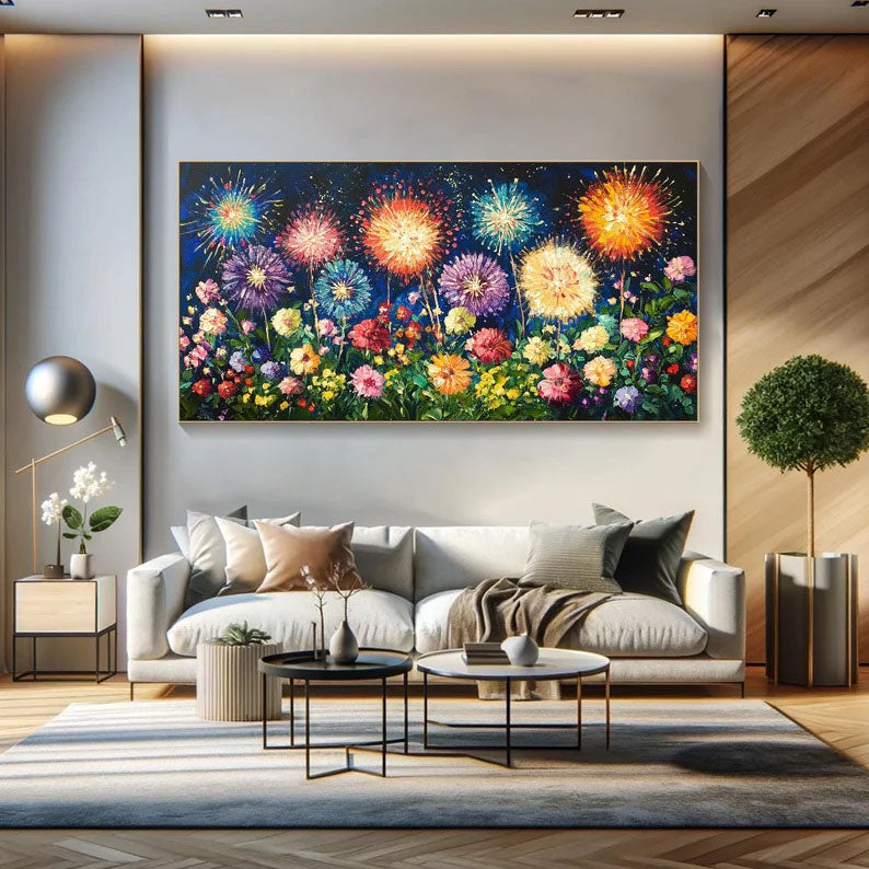 Flores de fuegos artificiales