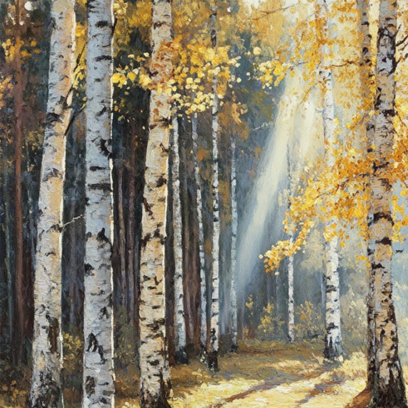Bosque al amanecer