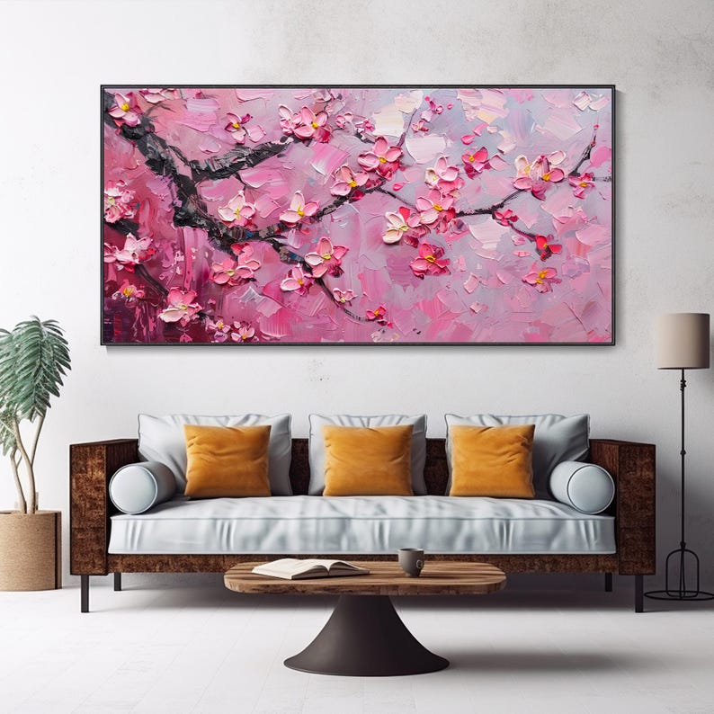 Blushira - 48x24"