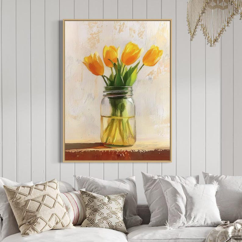 Orange Tulpen