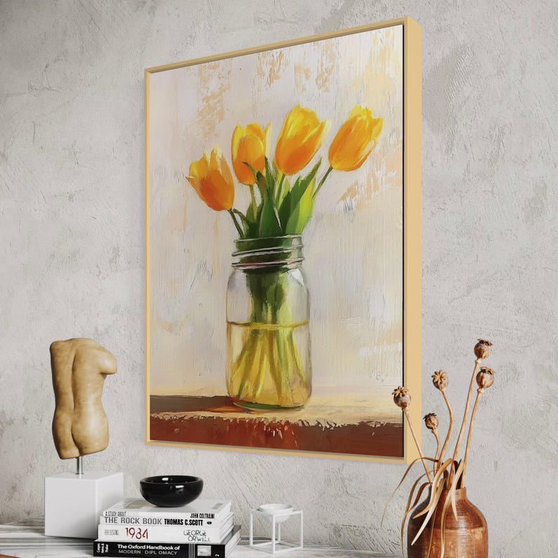 Orange Tulpen