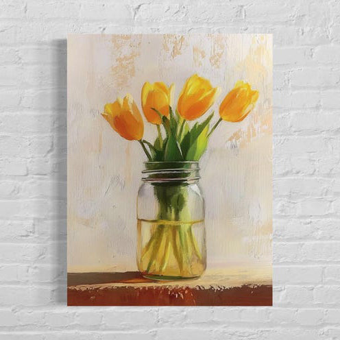 Orange Tulpen