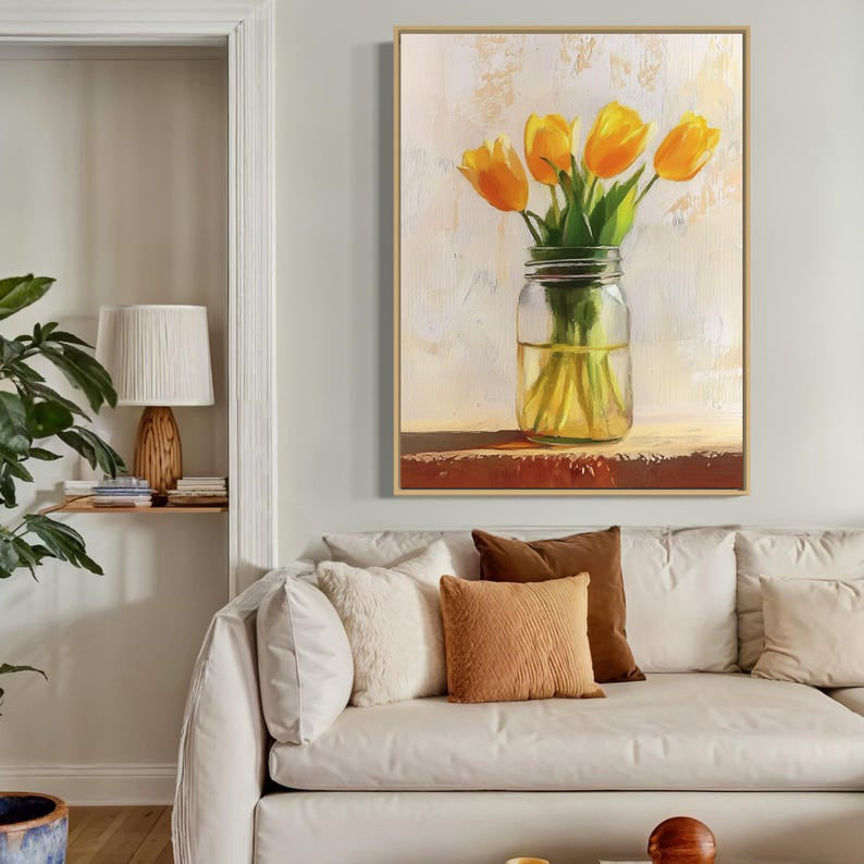 Orange Tulpen