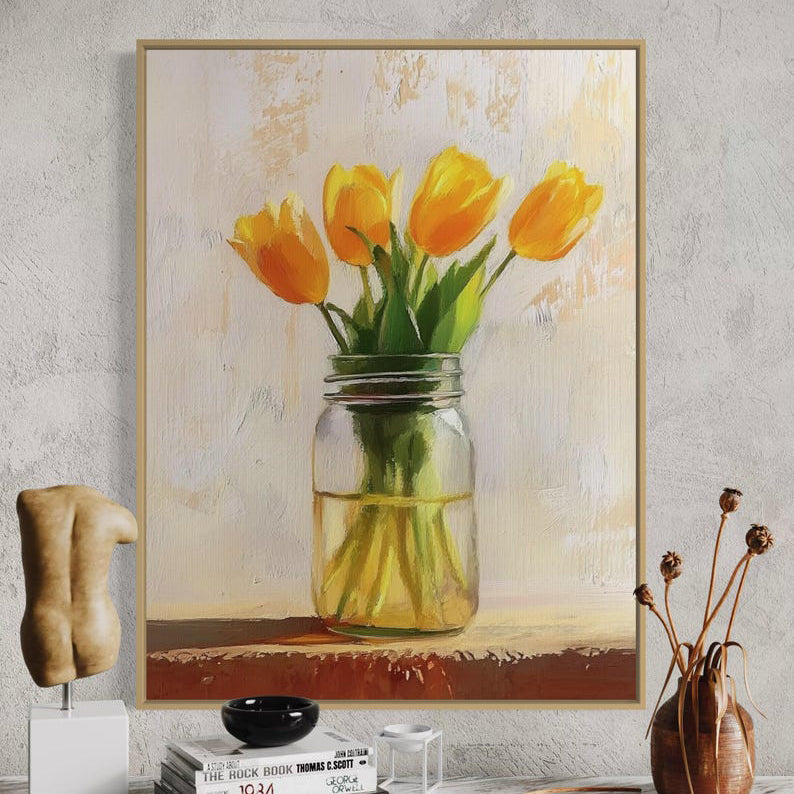 Orange Tulpen