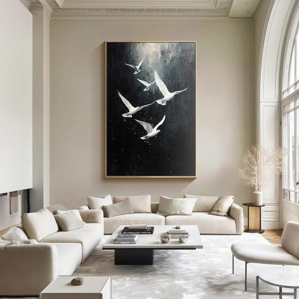 El Vuelo de las Palomas Blancas