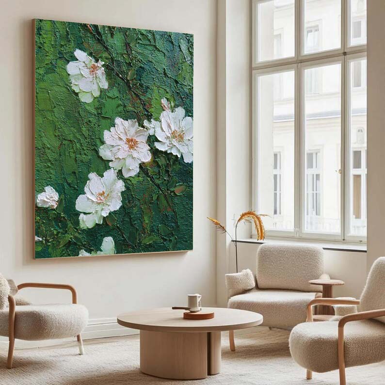 Camellia Garden - 56x84"