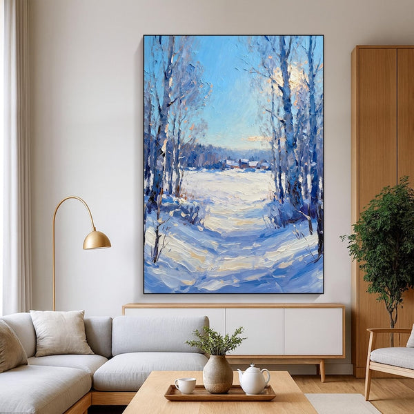 The Snow-Covered Town