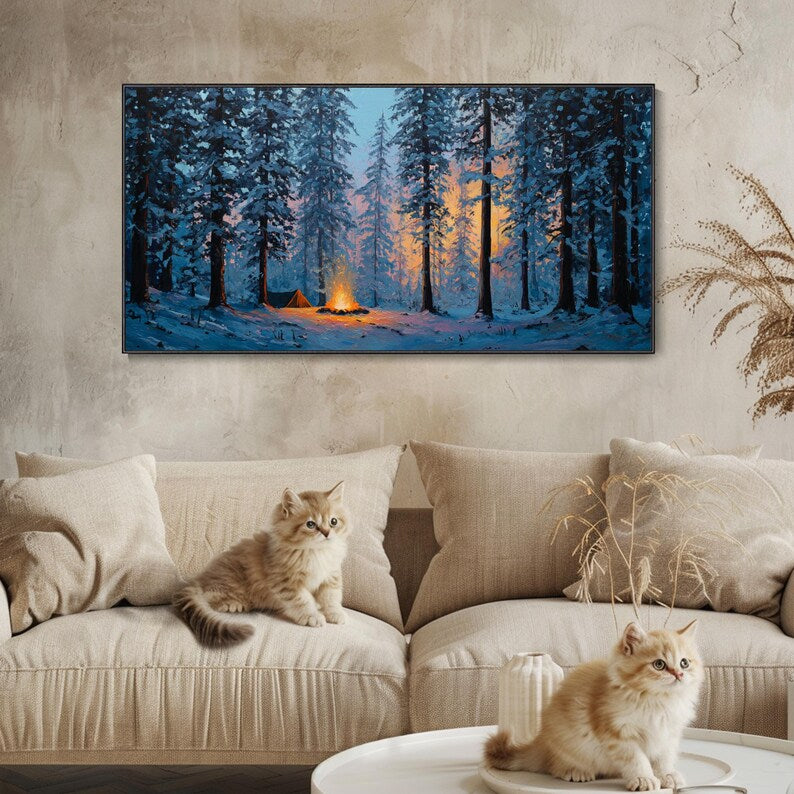 Gemütlichkeit am Lagerfeuer