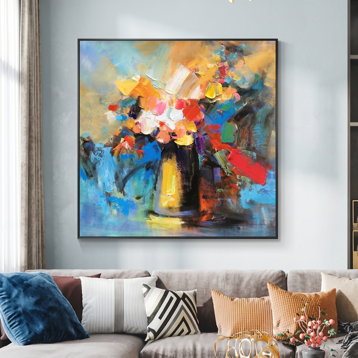 Impressionistische Vase