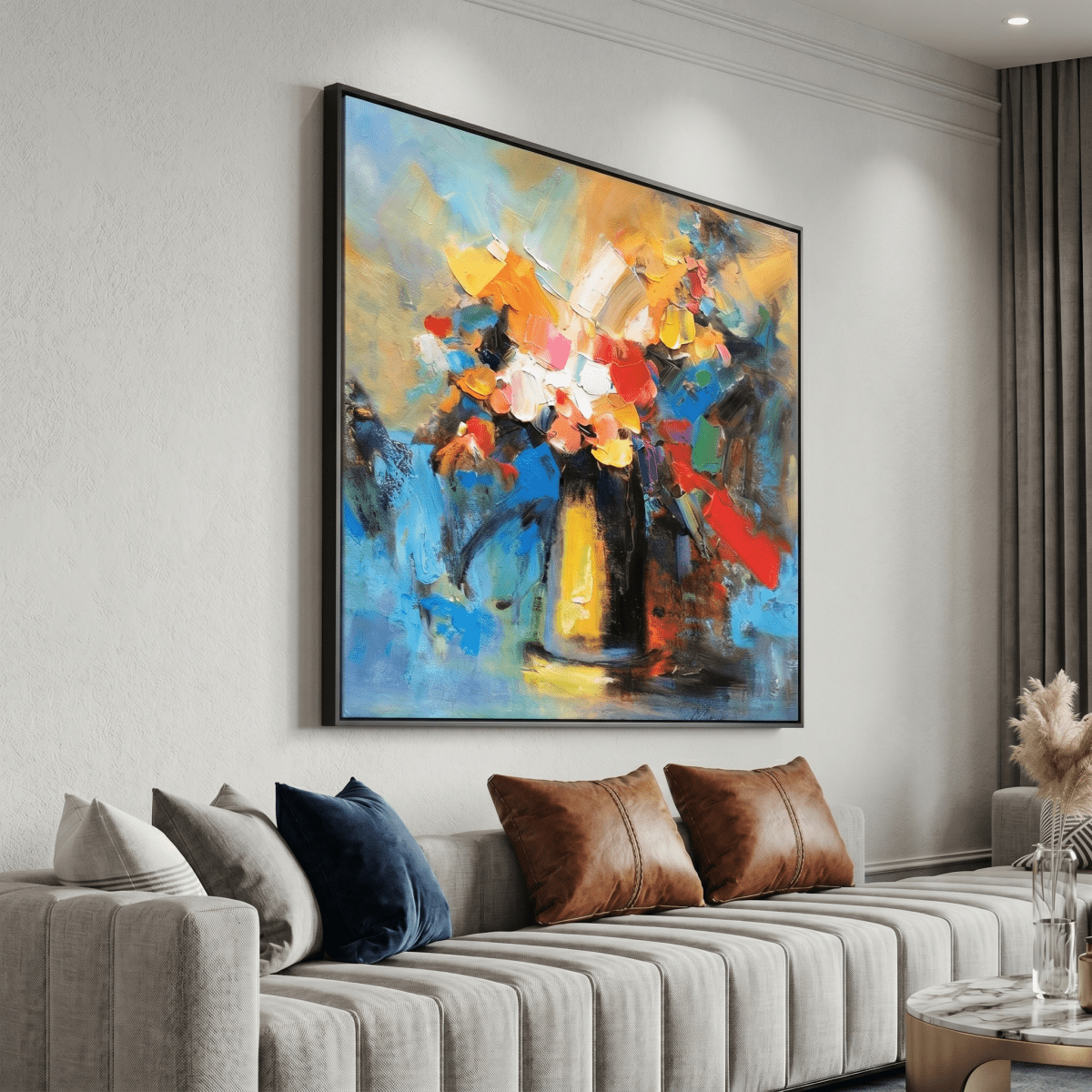 Impressionistische Vase