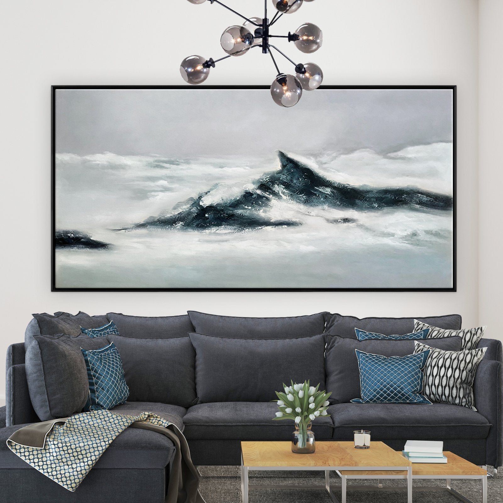 In den Wolken - 157x79cm