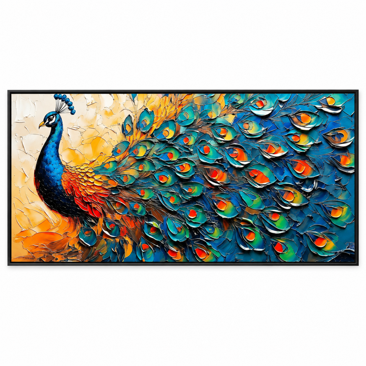 Indigo the Peacock