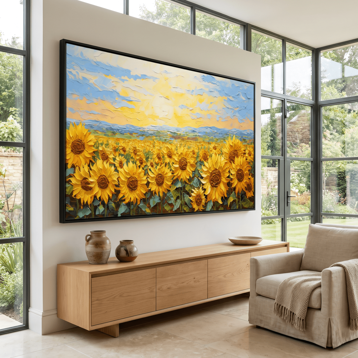 Die Sonnenblumen