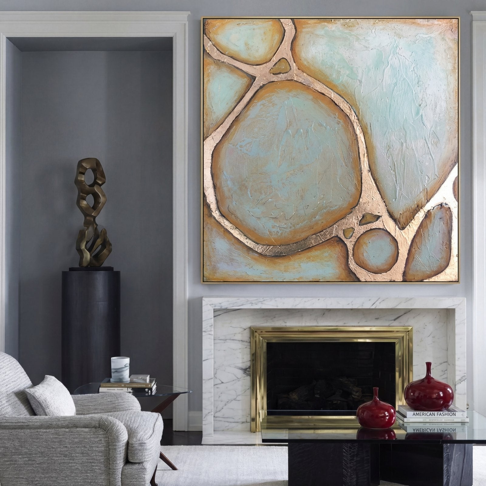 Magma - 40x40"