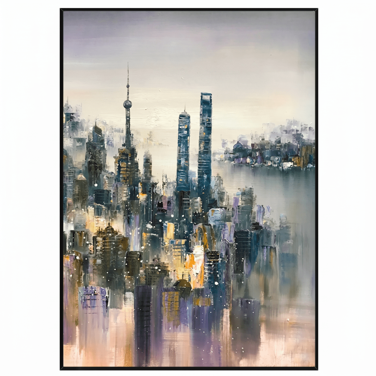 Nebel in Shanghai