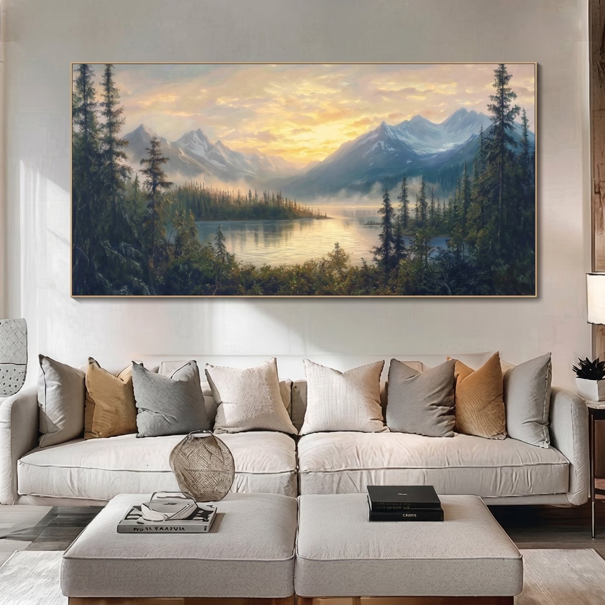 Misty Moraine Lake - 40x20"