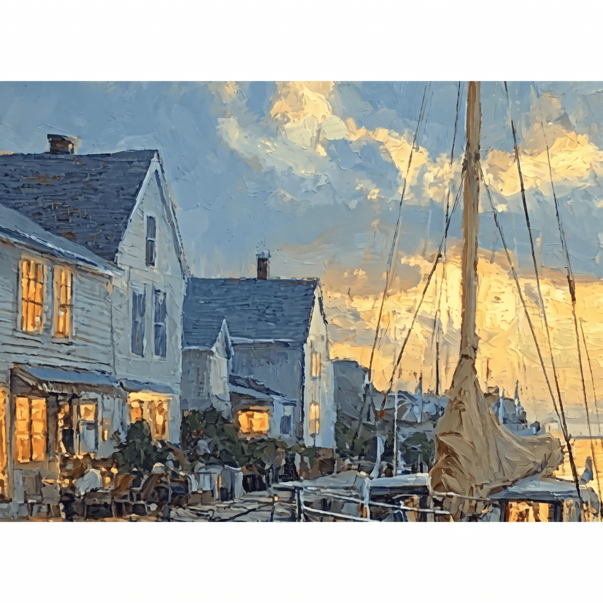 Hafen von Nantucket