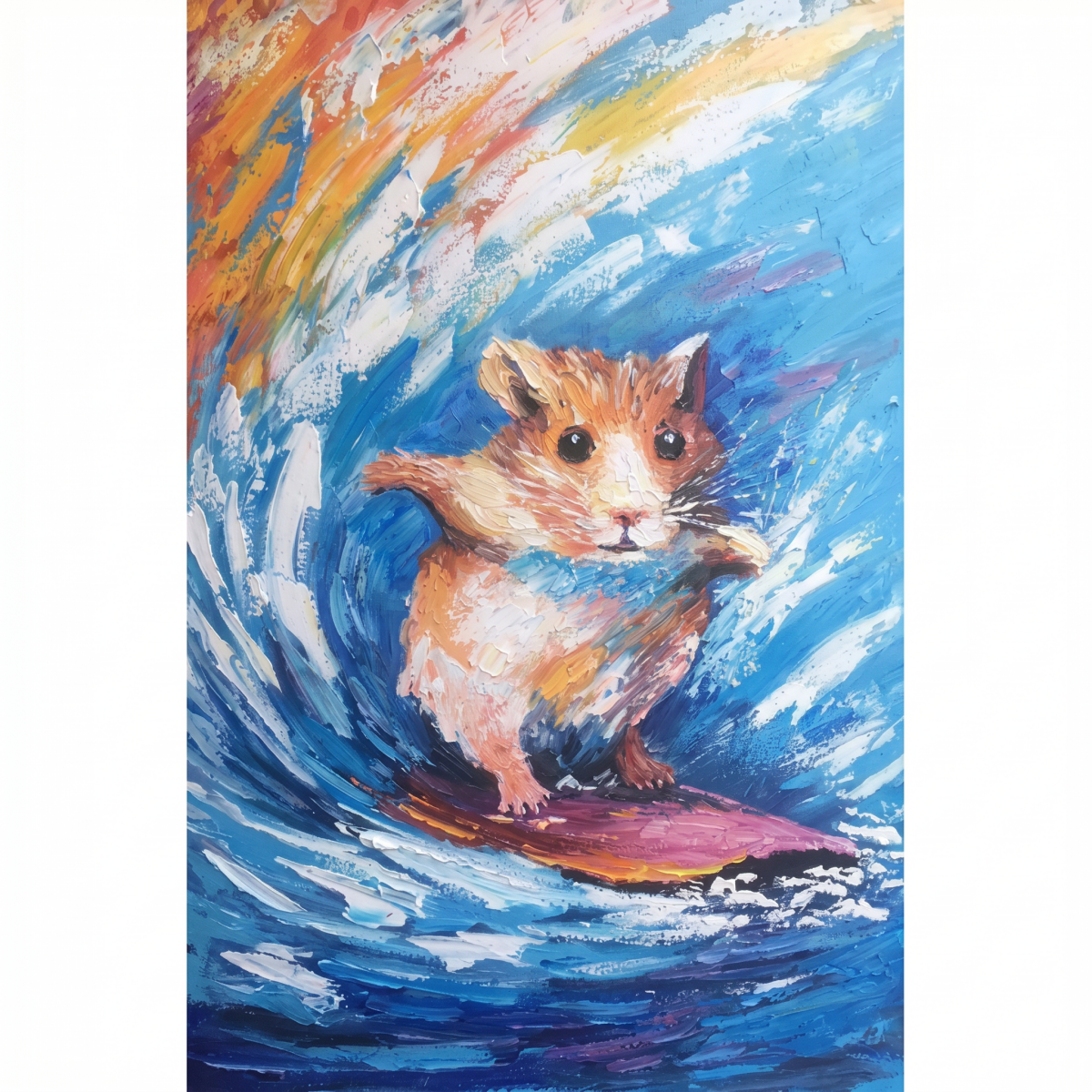 Nager, der Hamster