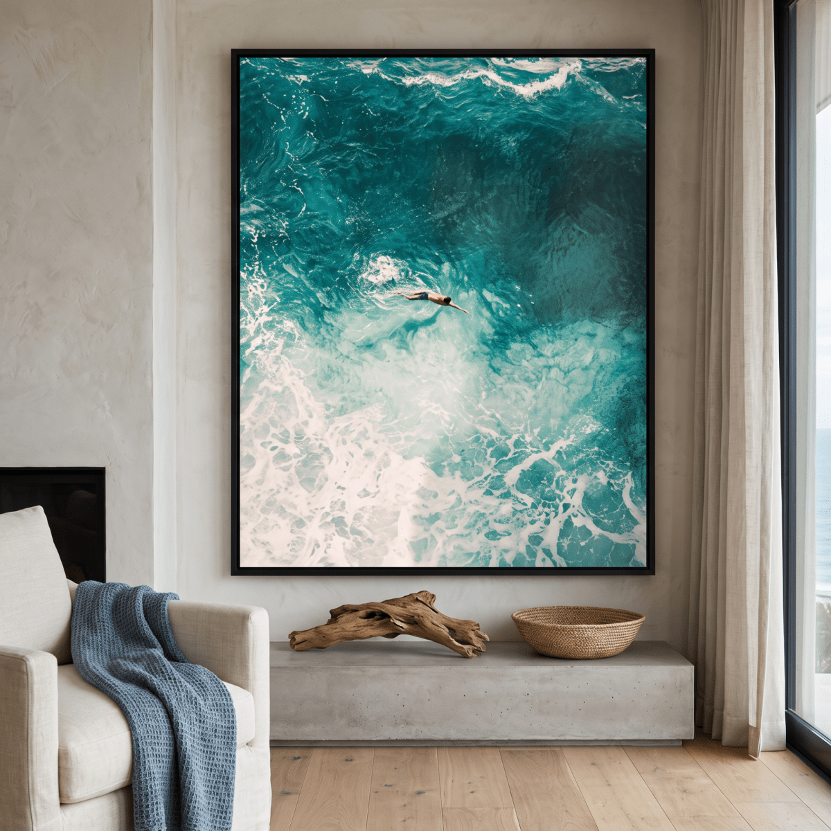Schwimmen im Meer