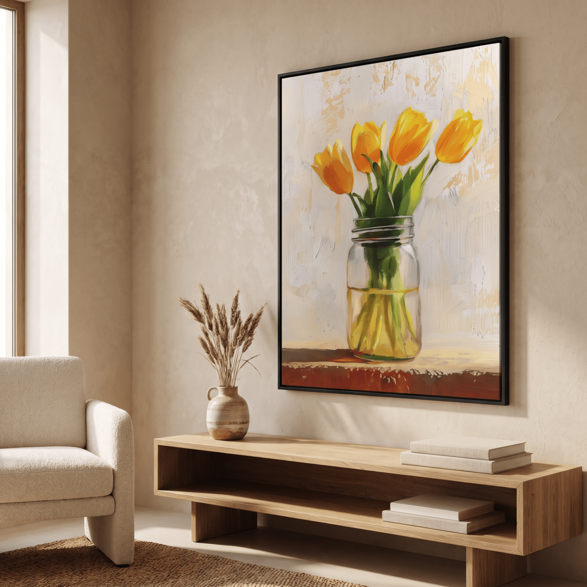 Orange Tulpen
