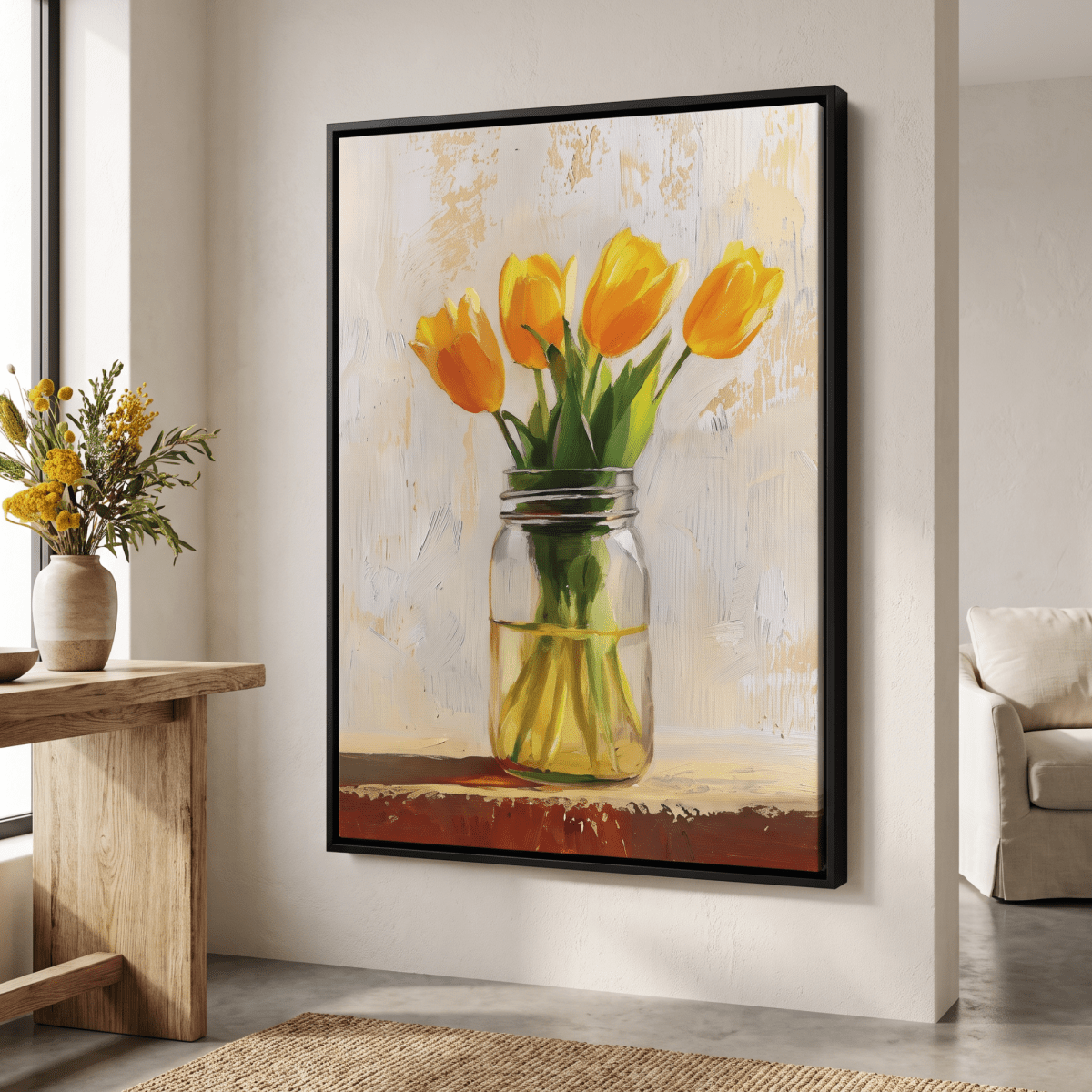 Orange Tulpen
