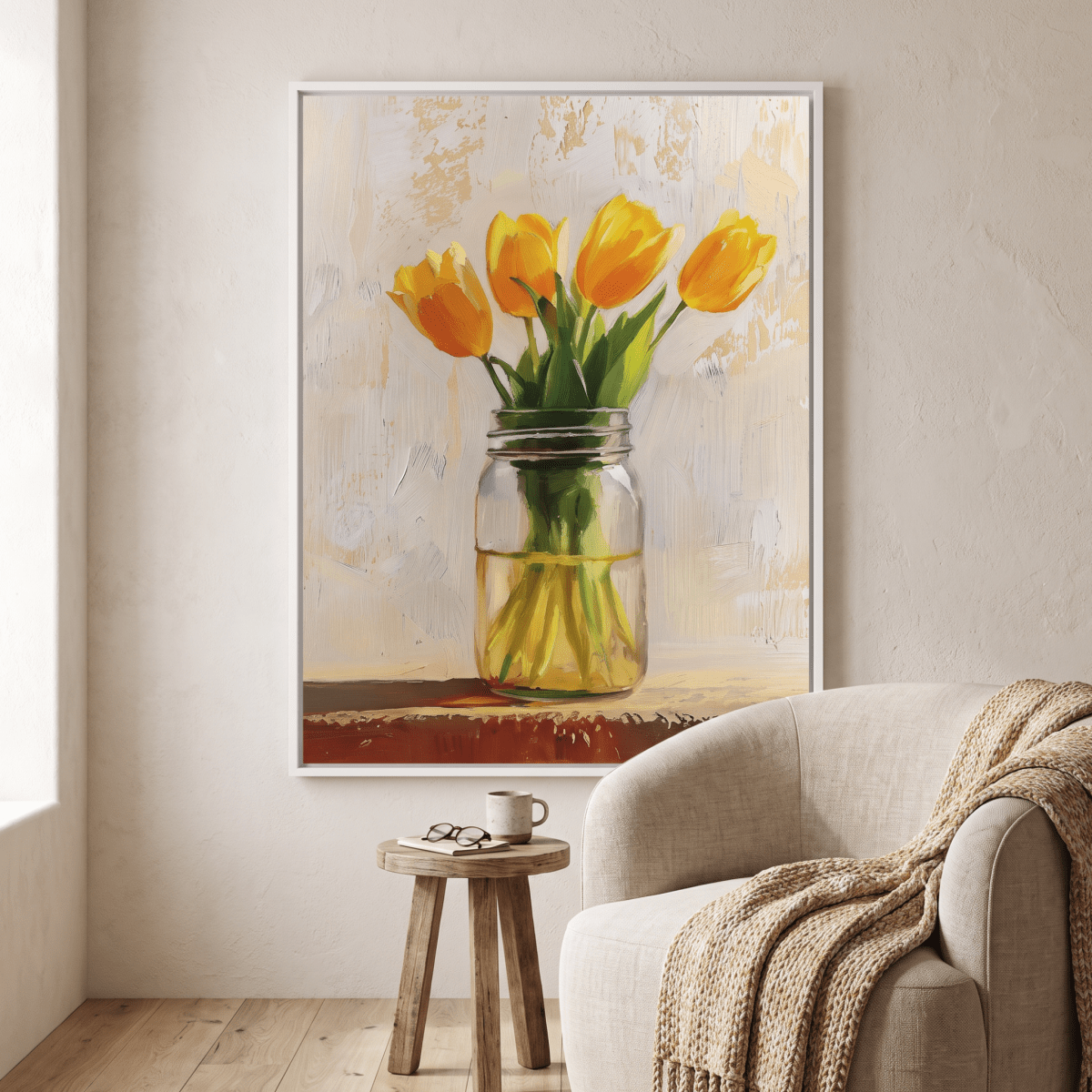 Orange Tulpen