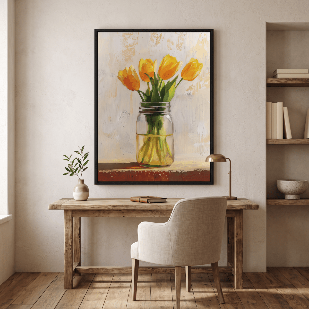 Orange Tulpen
