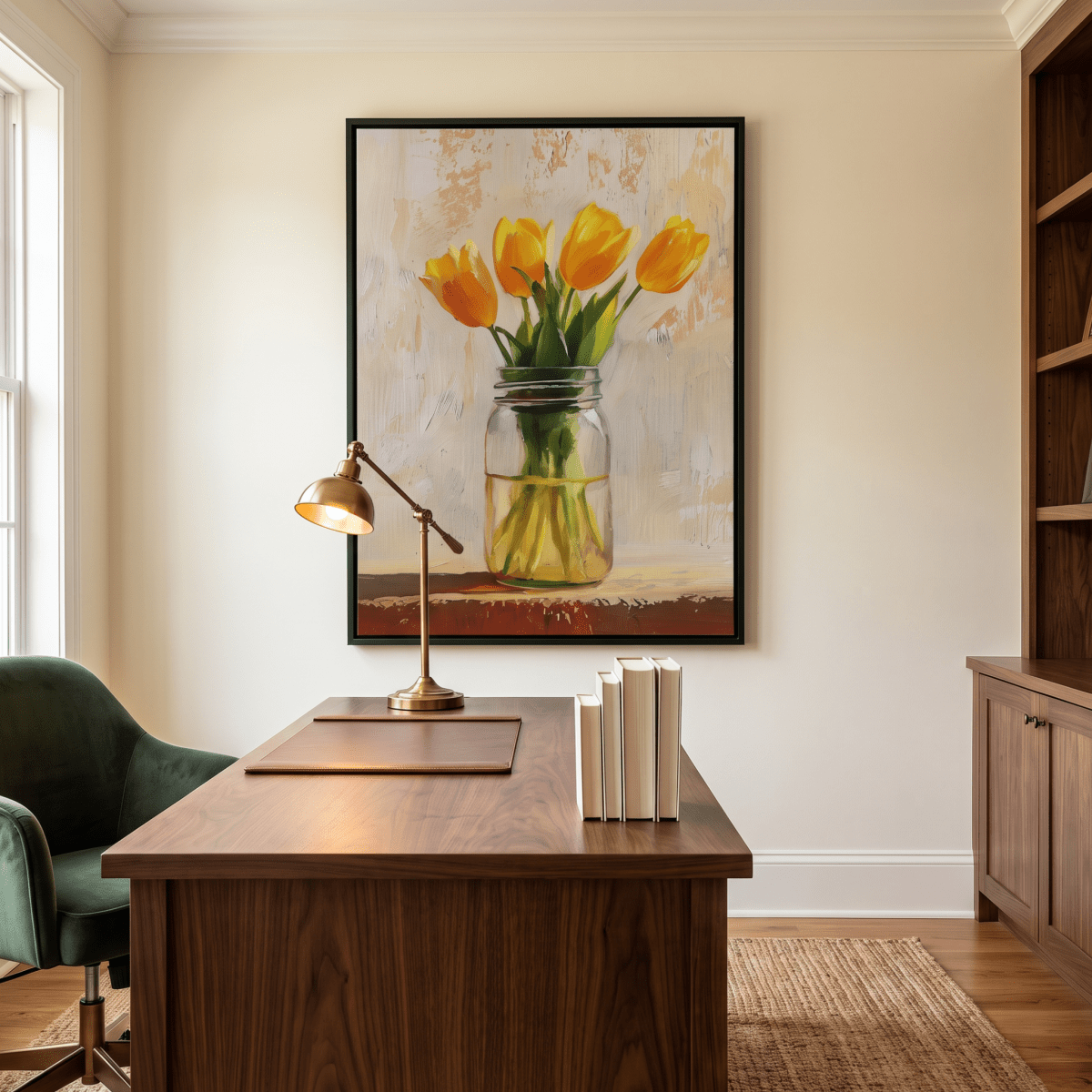Orange Tulpen