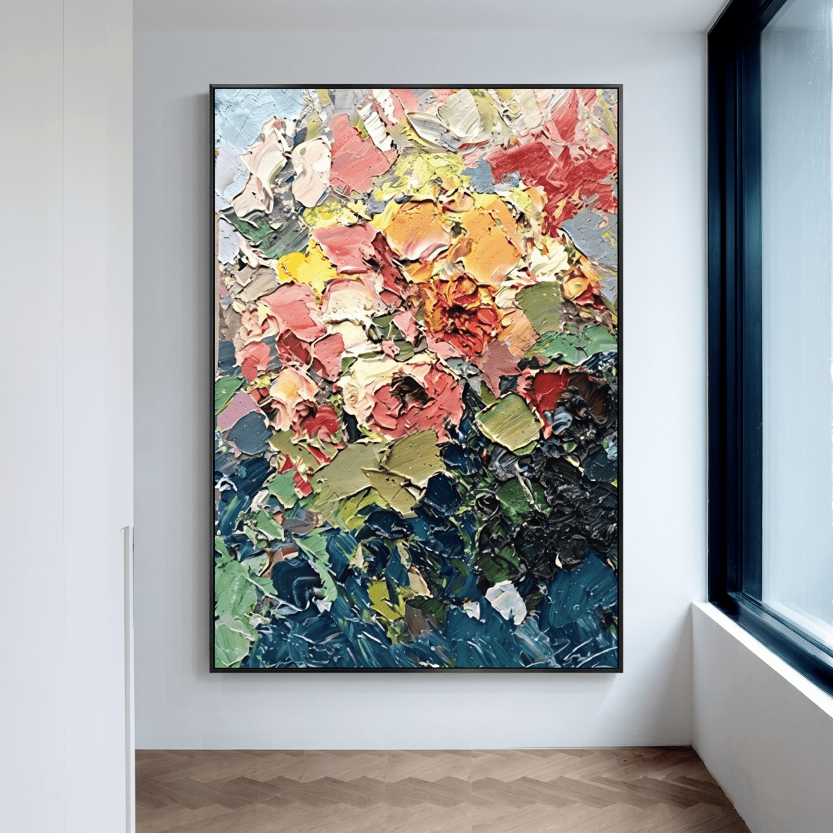 Pastel Flowers - 24x36"