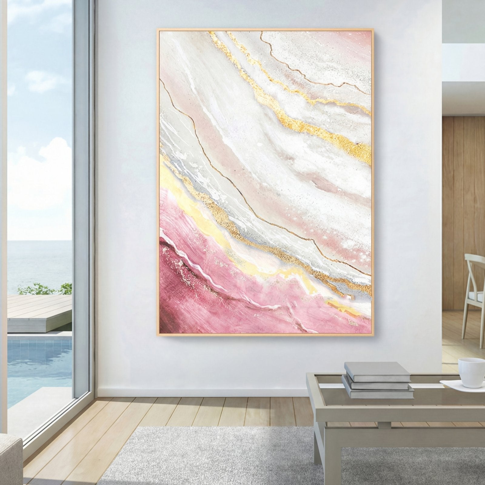 Pink Coast - 24x36"