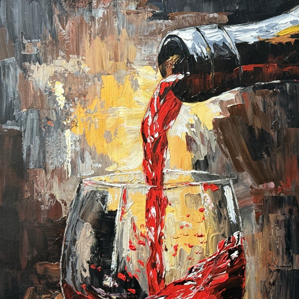 Pouring Red - 56x84"