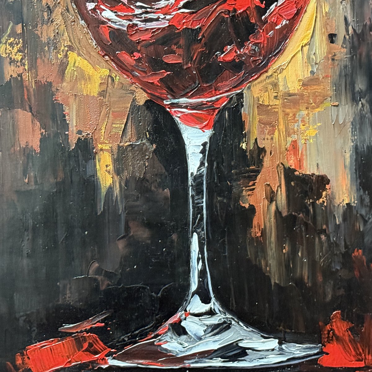 Pouring Red - 56x84"