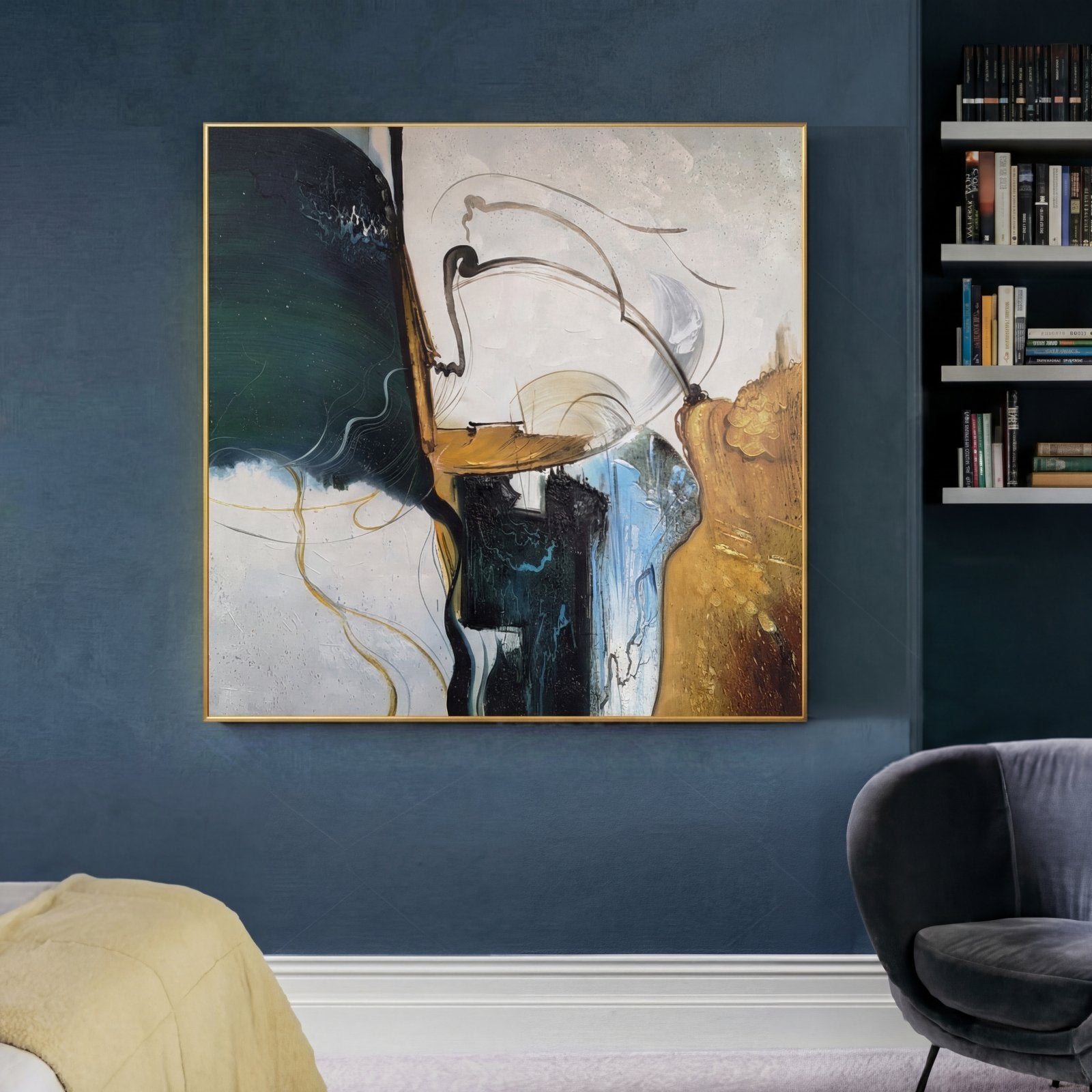 Remembering the Past - 48x48"