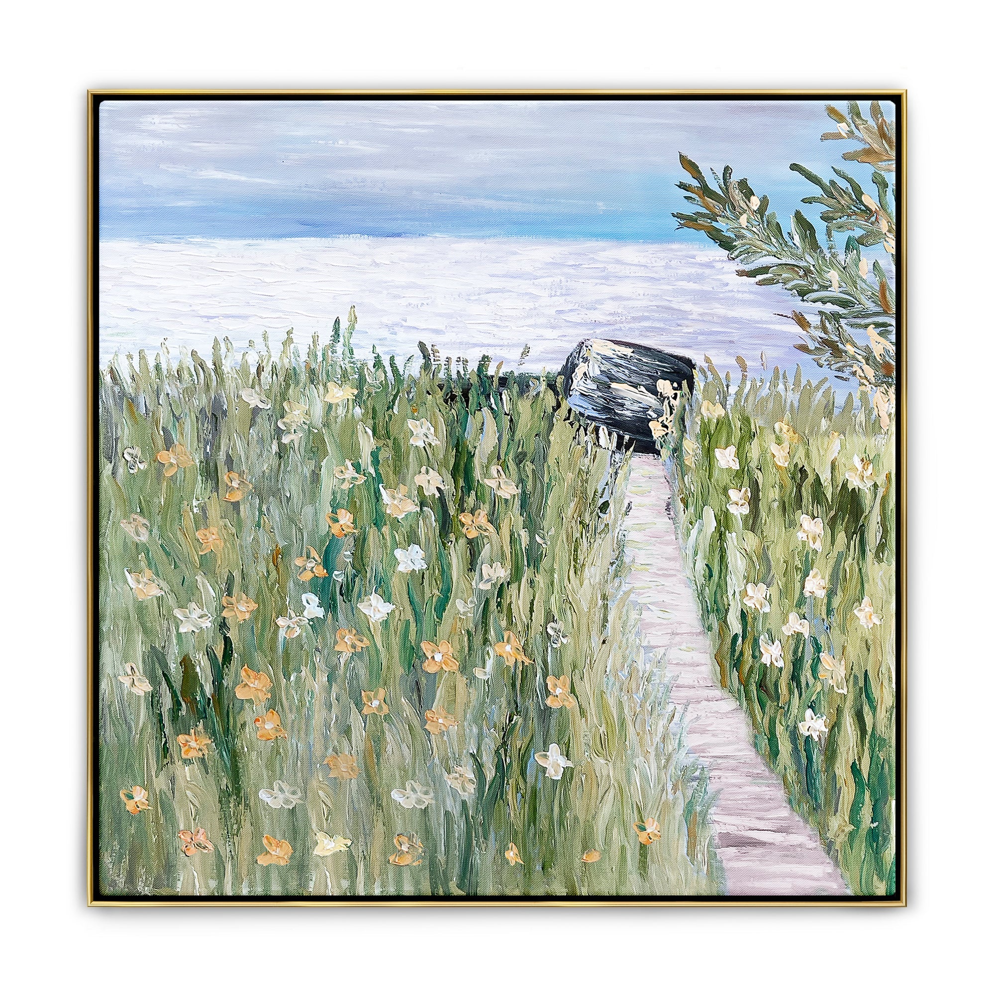 Resting Place - 40x40"