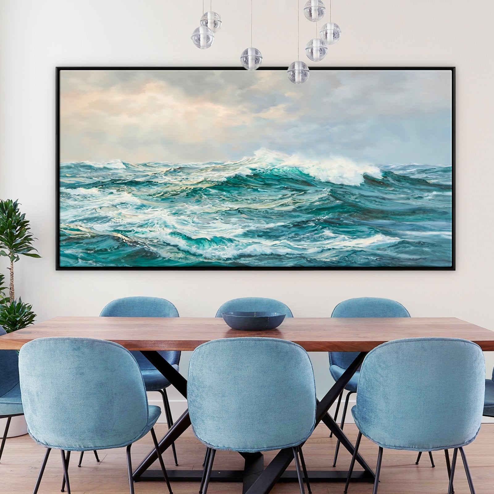 Rising Waters - 80x40"