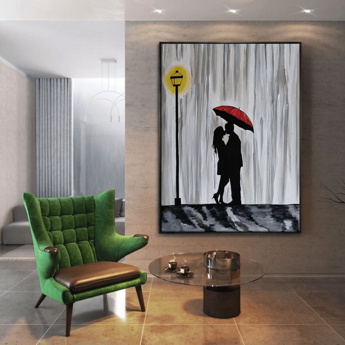 Romantik im Regen