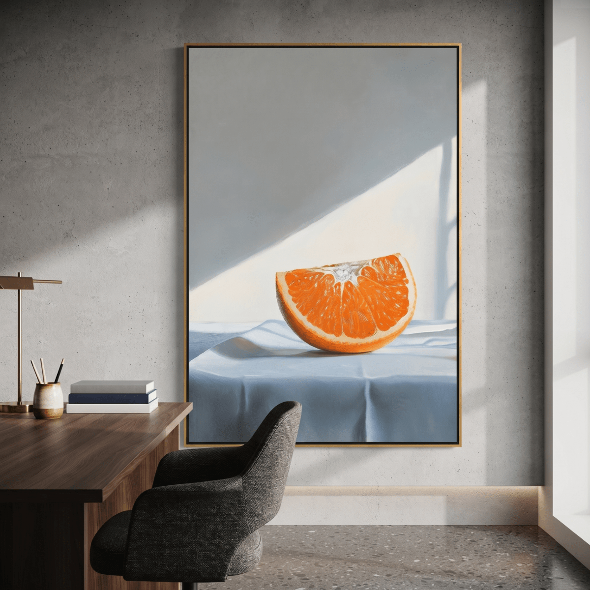 Orangenscheibe