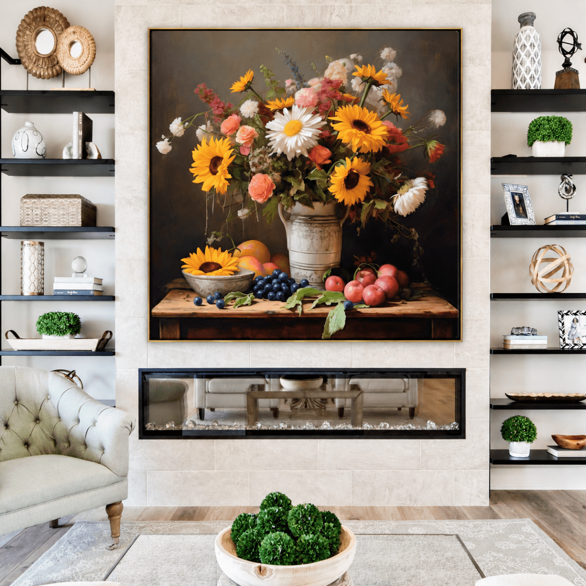 Sommerstrauß in Vase
