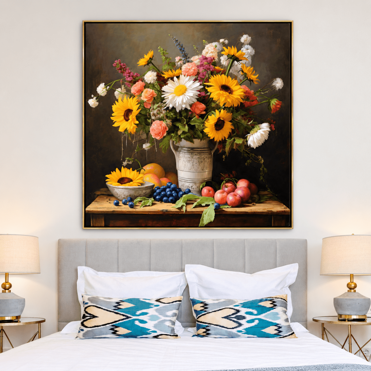 Sommerstrauß in Vase