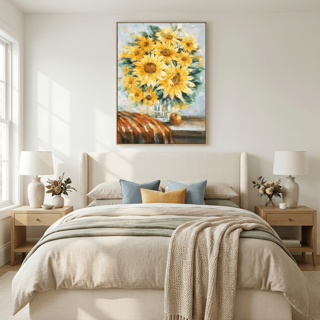 Naturaleza de girasol