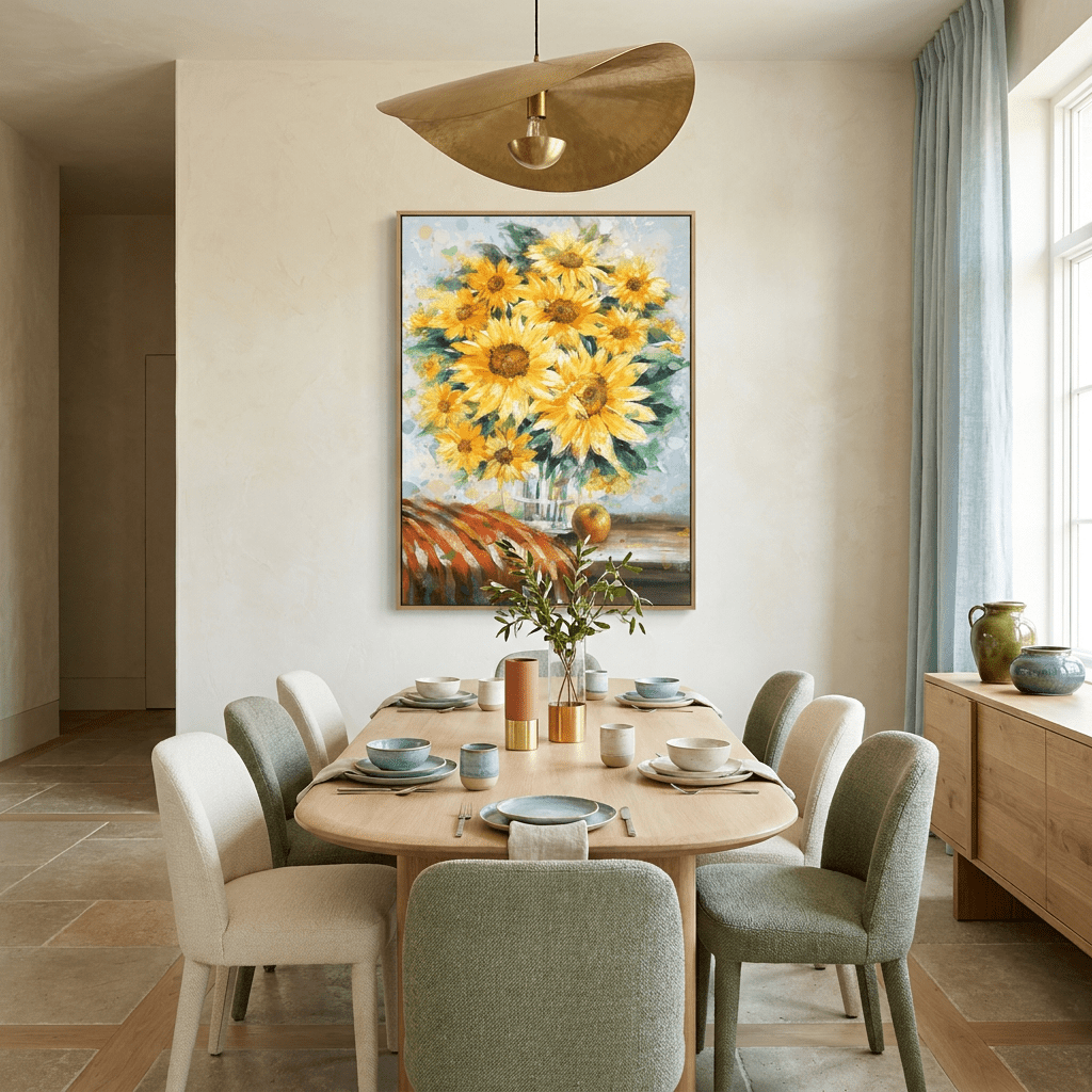 Naturaleza de girasol
