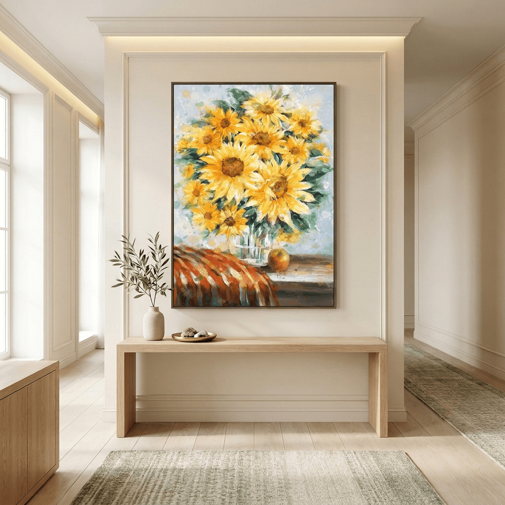 Naturaleza de girasol