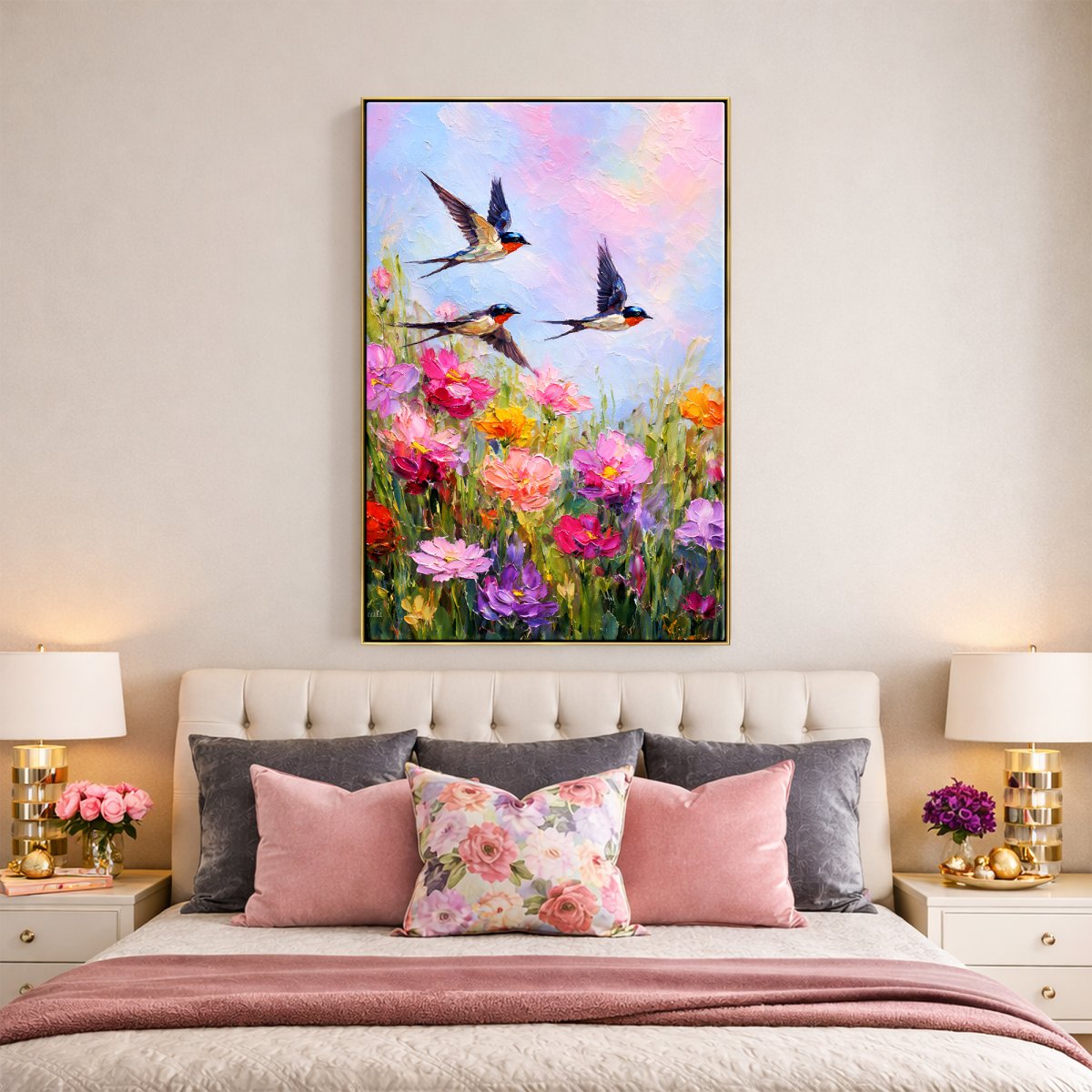 Swallows in Spring