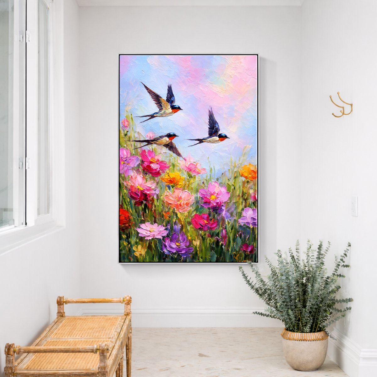 Swallows in Spring