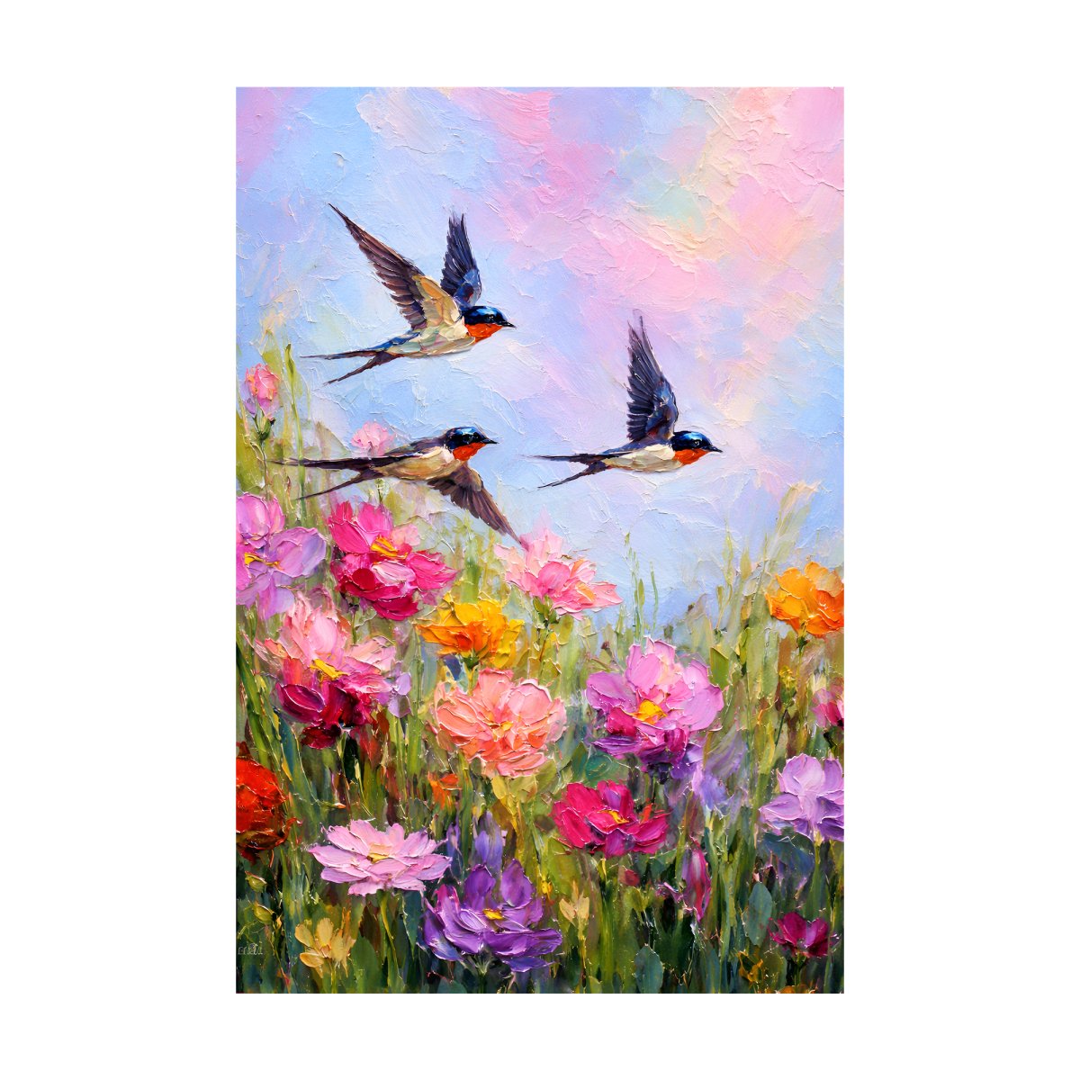 Swallows in Spring