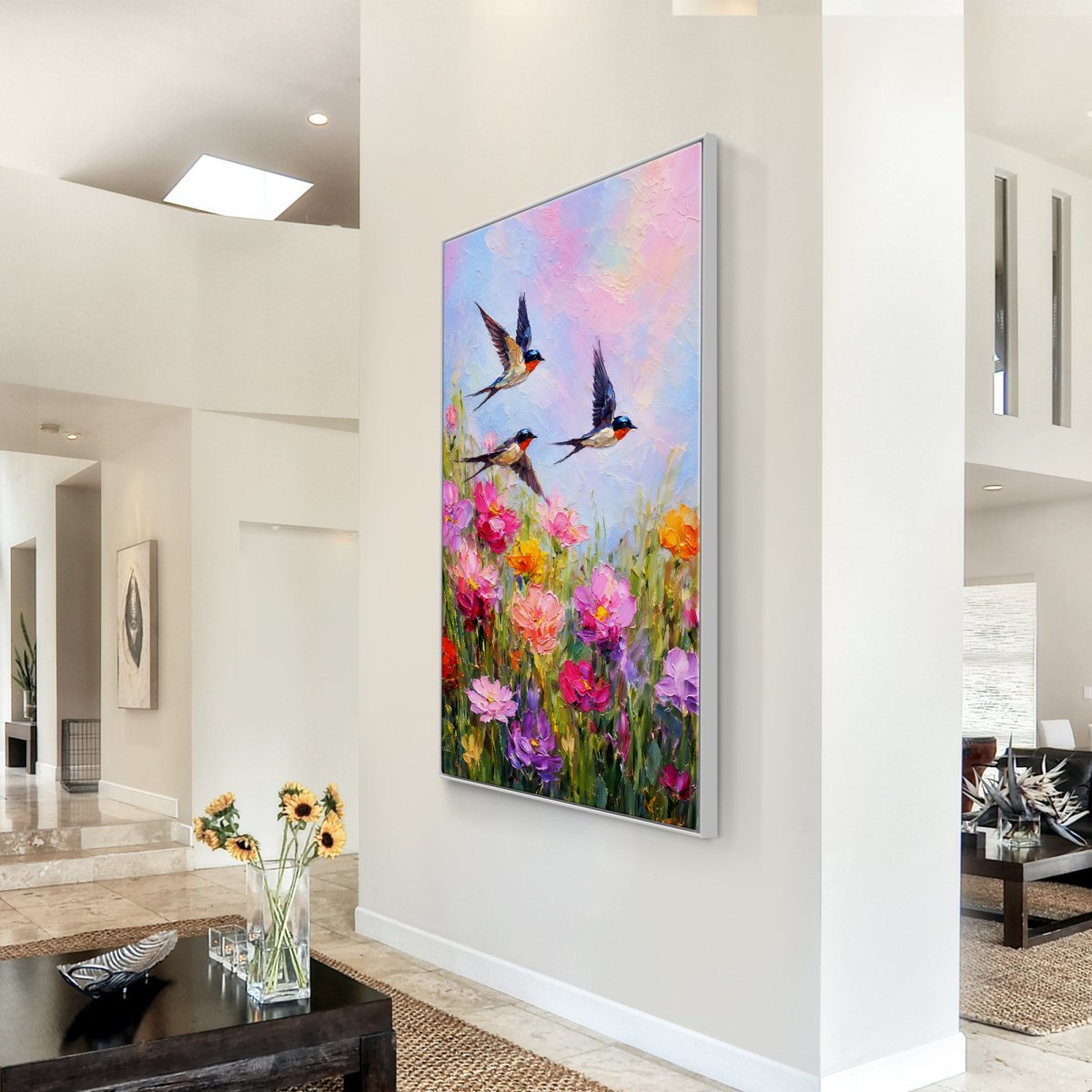 Swallows in Spring
