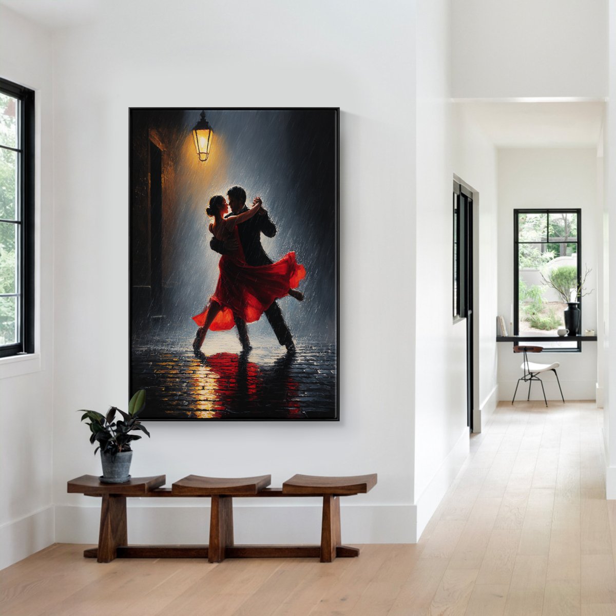 Tango im Regen