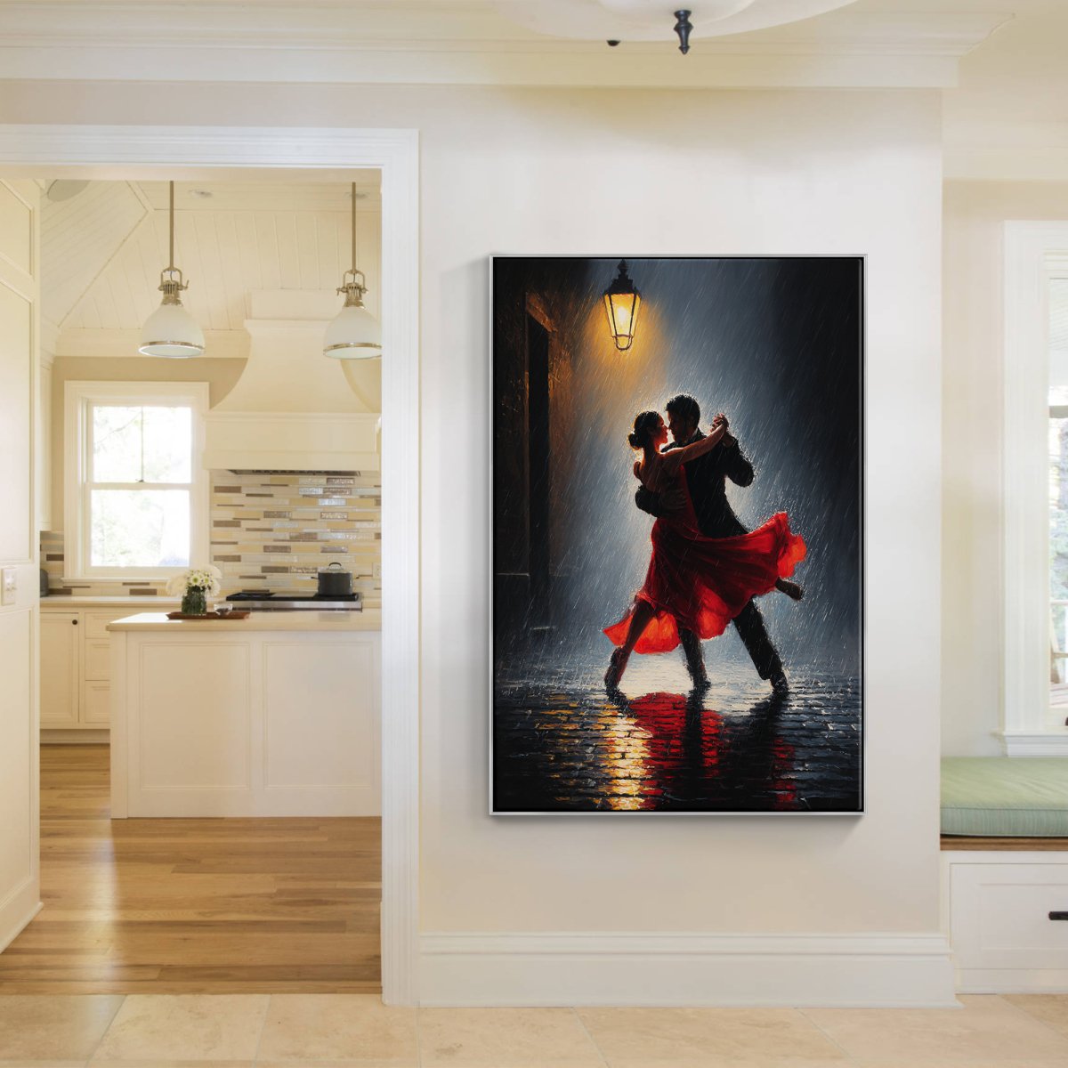 Tango im Regen