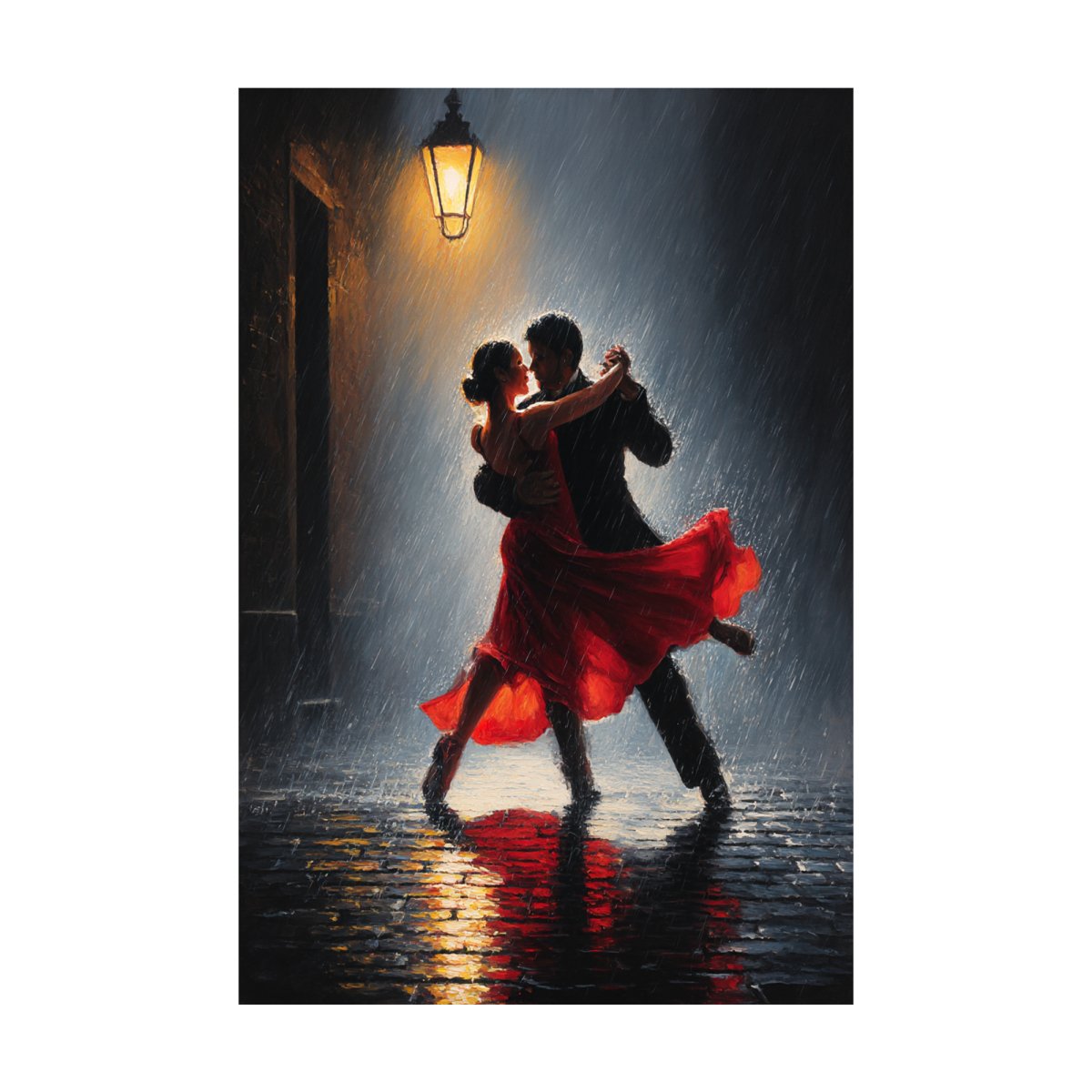 Tango im Regen