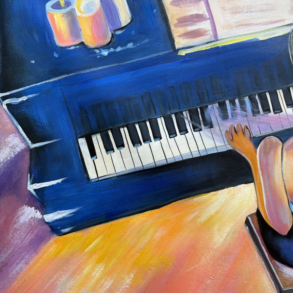 The Blue Pianist